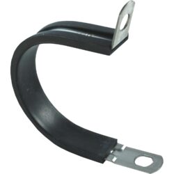 Stainless Steel Rubber Lined P Clip
