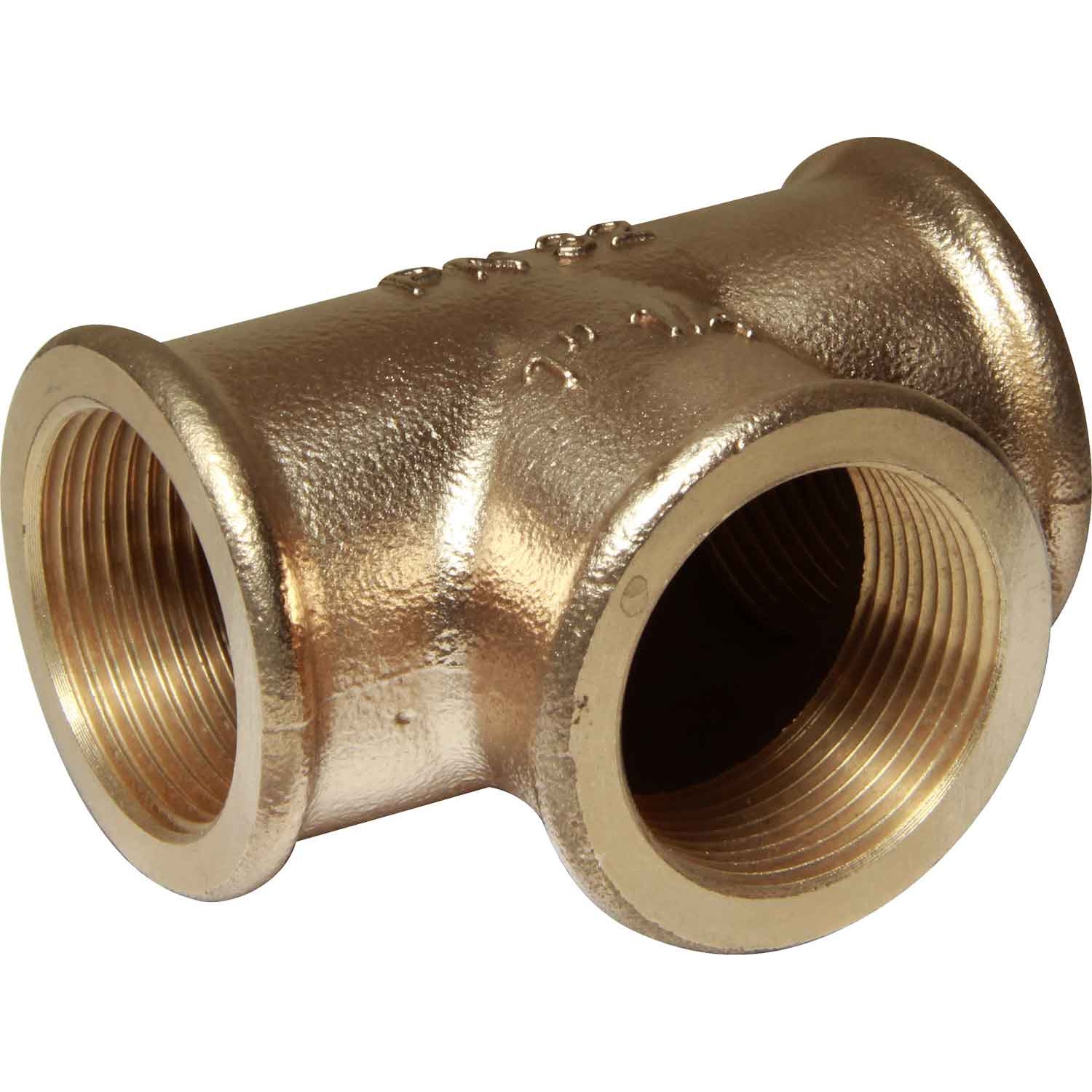 Maestrini Bronze Equal Tee Fitting (1-1/4" BSP Female) 1 Maestrini Bronze Equal Tee Fitting