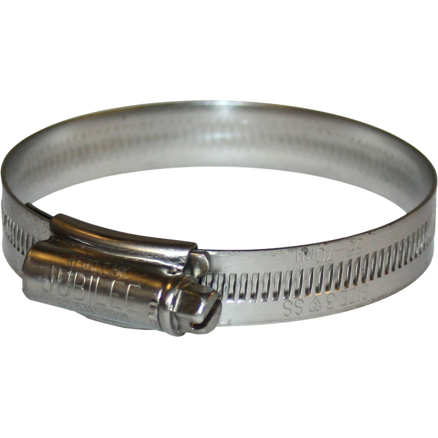 Jubilee Stainless Steel 304 Hose Clip (55mm - 70mm Hose Diameter) 1 Jubilee Stainless Steel 304 Hose Clip