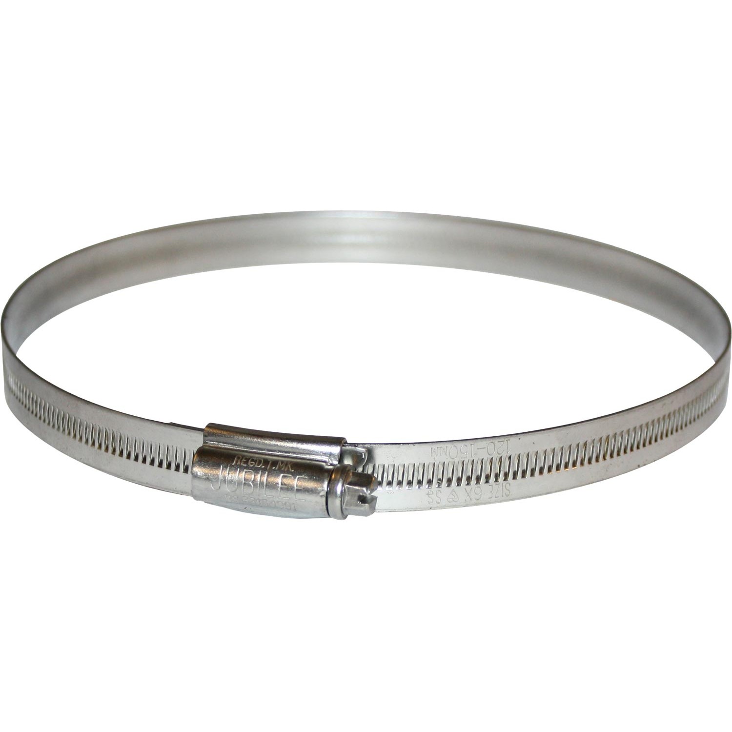 Jubilee Stainless Steel 304 Hose Clip (120mm - 150mm Hose Diameter) 1 Jubilee Stainless Steel 304 Hose Clip