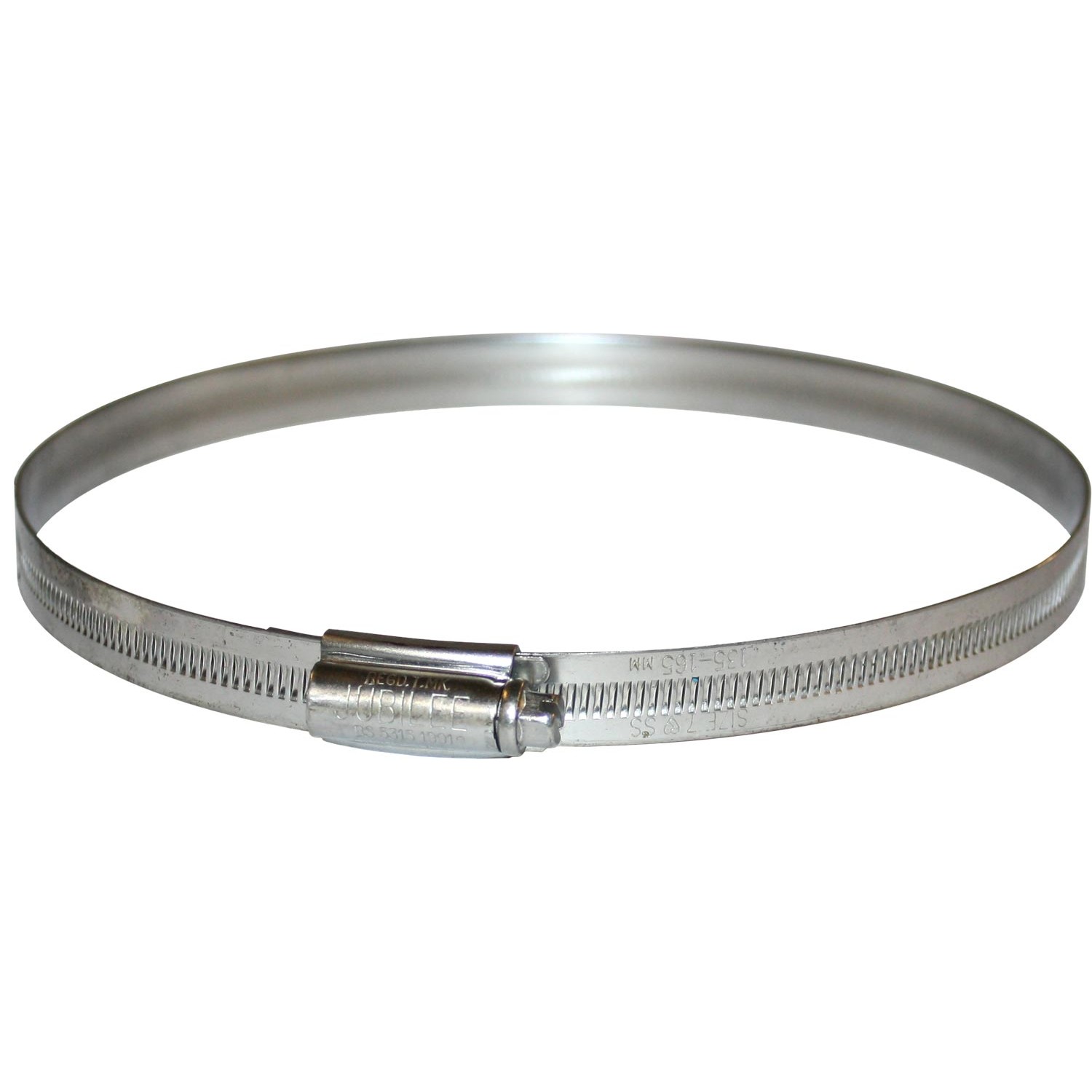 Jubilee Stainless Steel 304 Hose Clip (135mm - 165mm Hose Diameter) 1 Jubilee Stainless Steel 304 Hose Clip