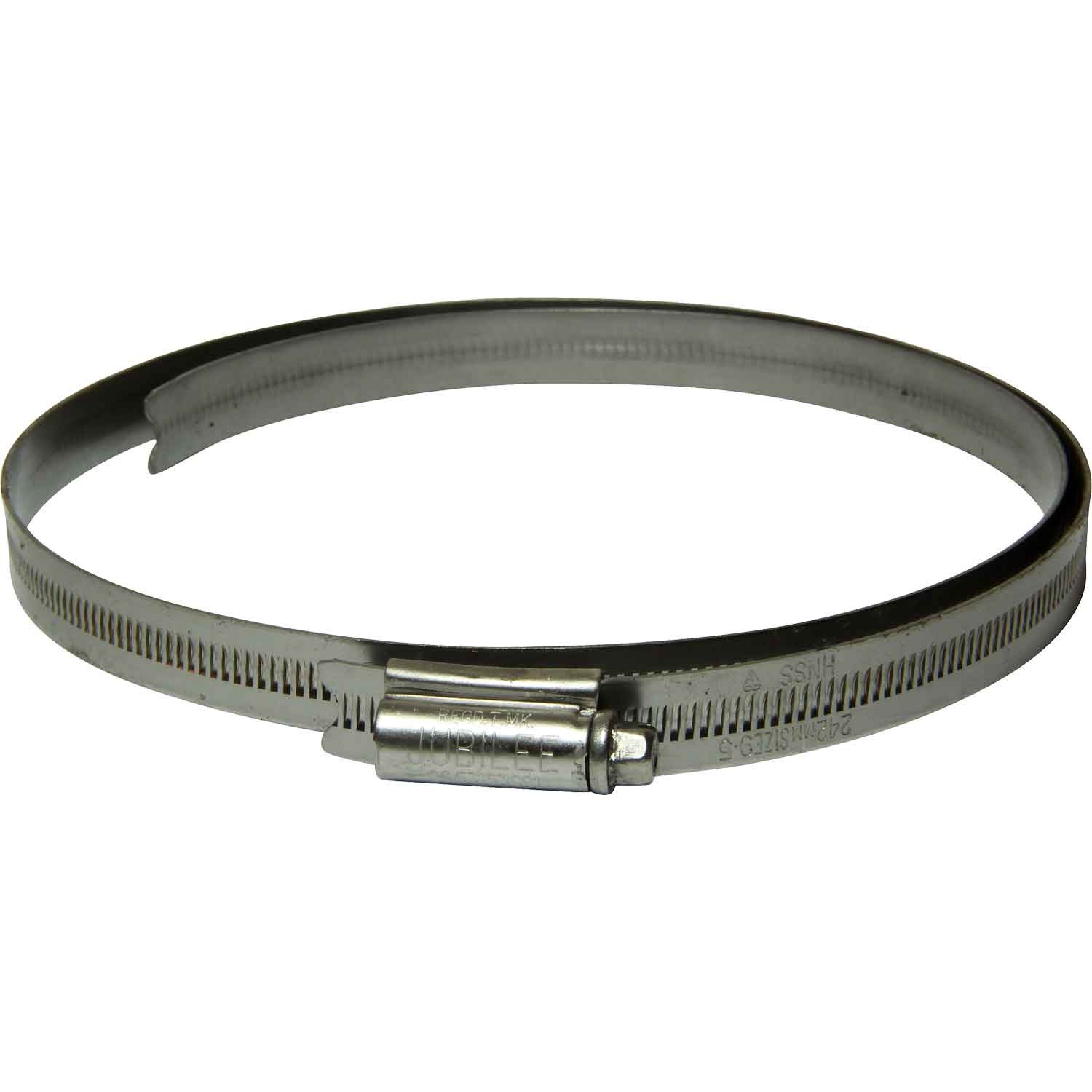 Jubilee Stainless Steel 316 Hose Clip (210mm - 242mm Hose Diameter) 1 Jubilee Stainless Steel 316 Hose Clip