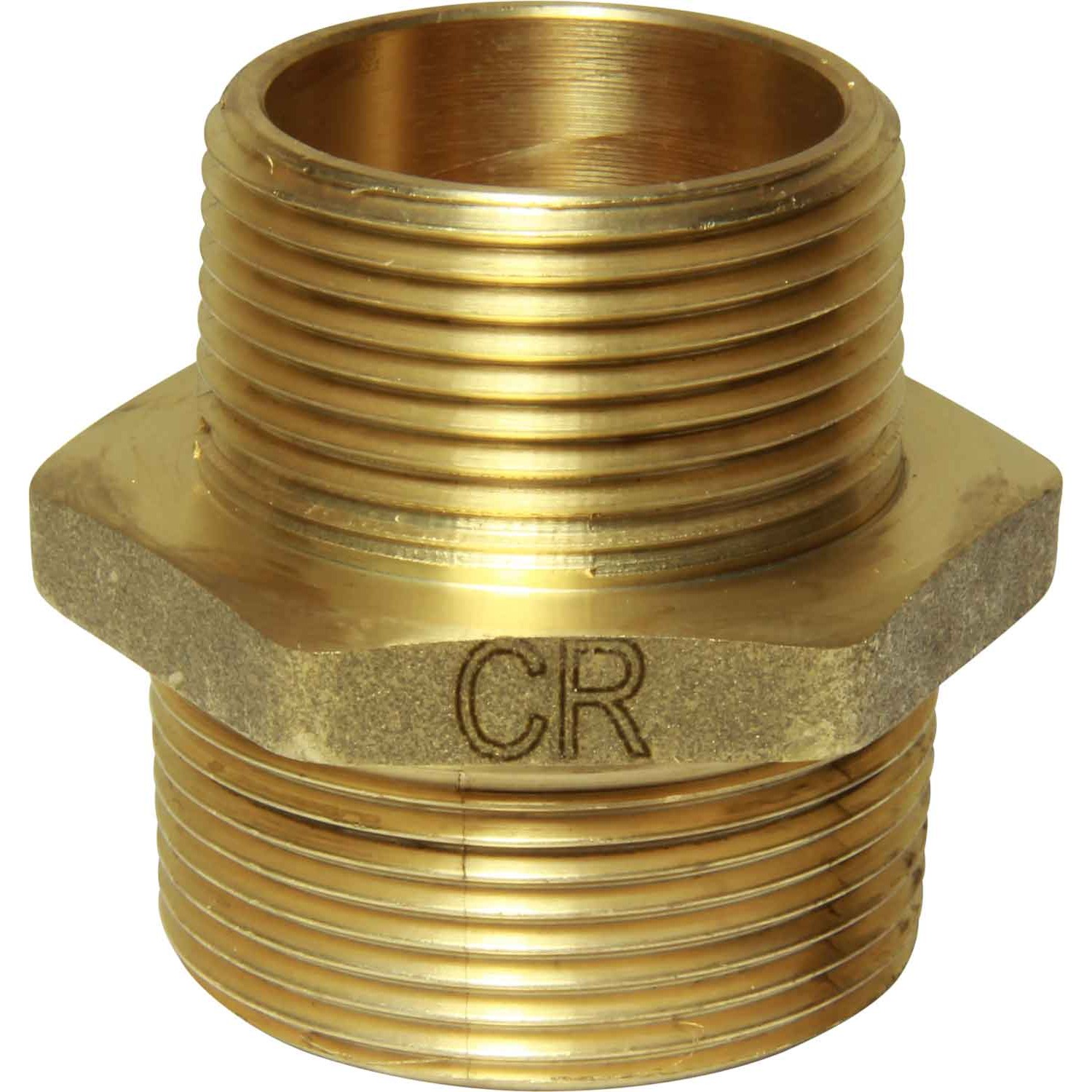 Maestrini DZR Reducing Nipple (1-1/2" BSPT Male to 1-1/4" BSPT Male) 1 Maestrini DZR Reducing Nipple