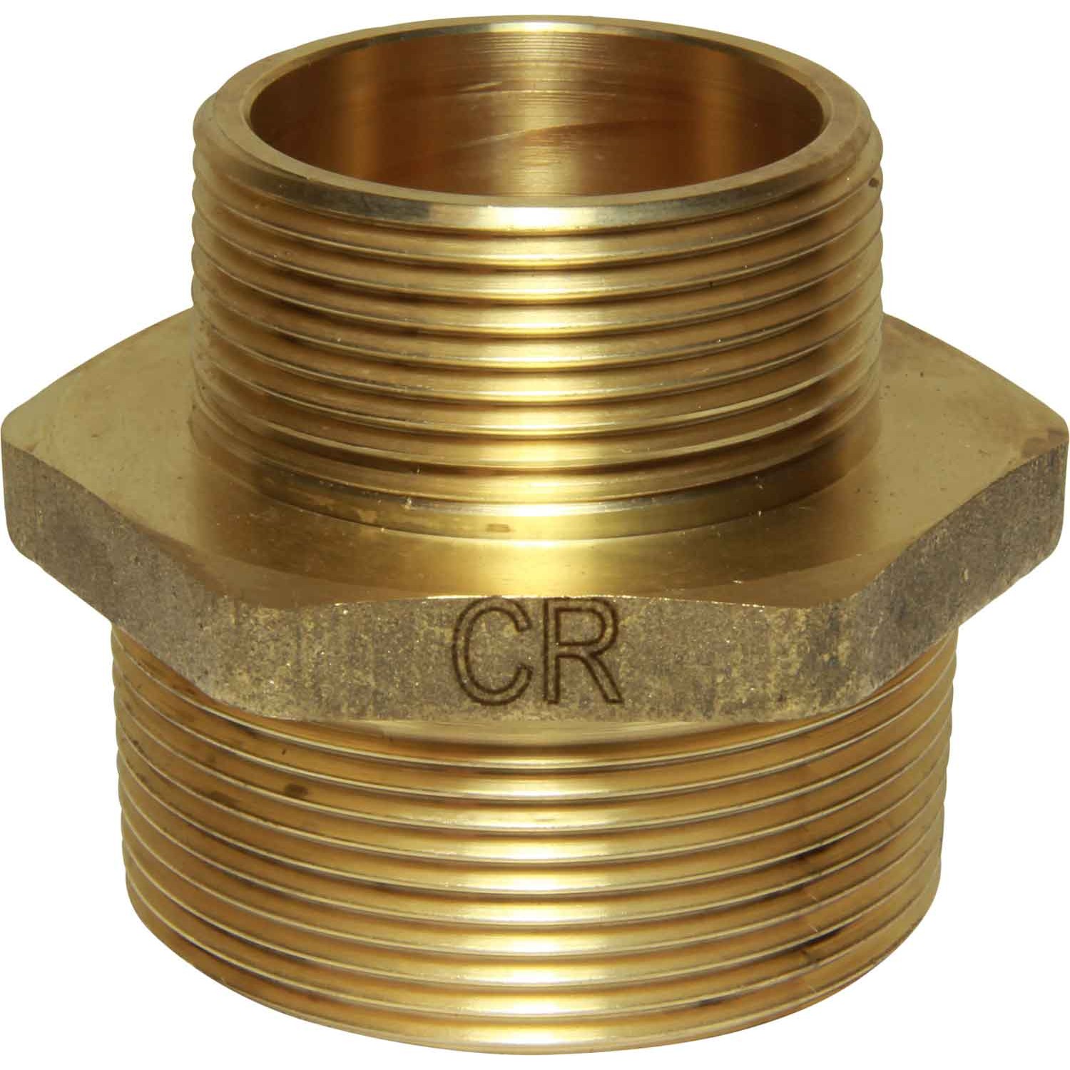Maestrini DZR Reducing Nipple (2" BSPT Male to 1-1/2" BSPT Male) 1 Maestrini DZR Reducing Nipple