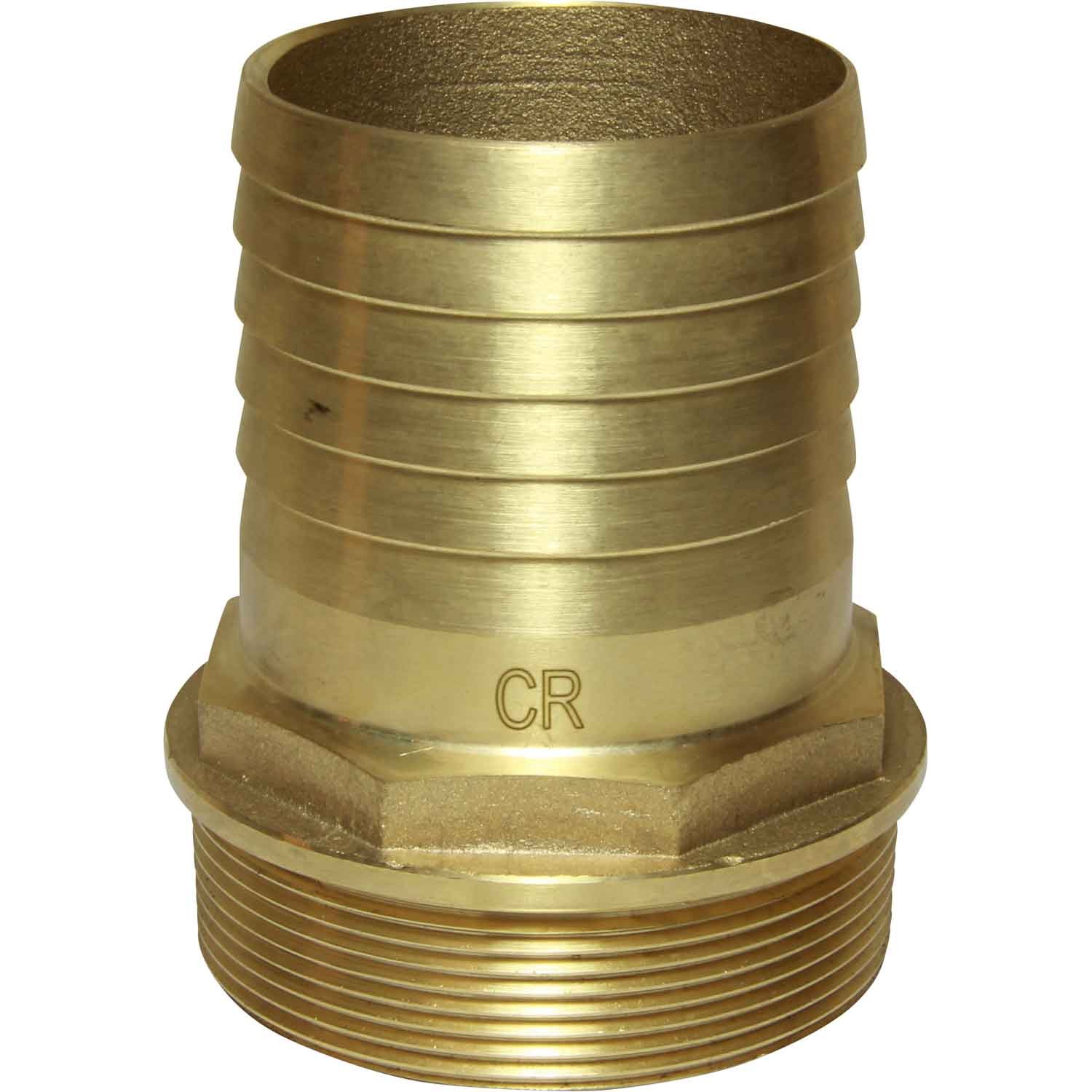 Maestrini DZR Straight Hose Tail (2-1/2" BSP Male to 64mm Hose) 1 Maestrini DZR Straight Hose Tail