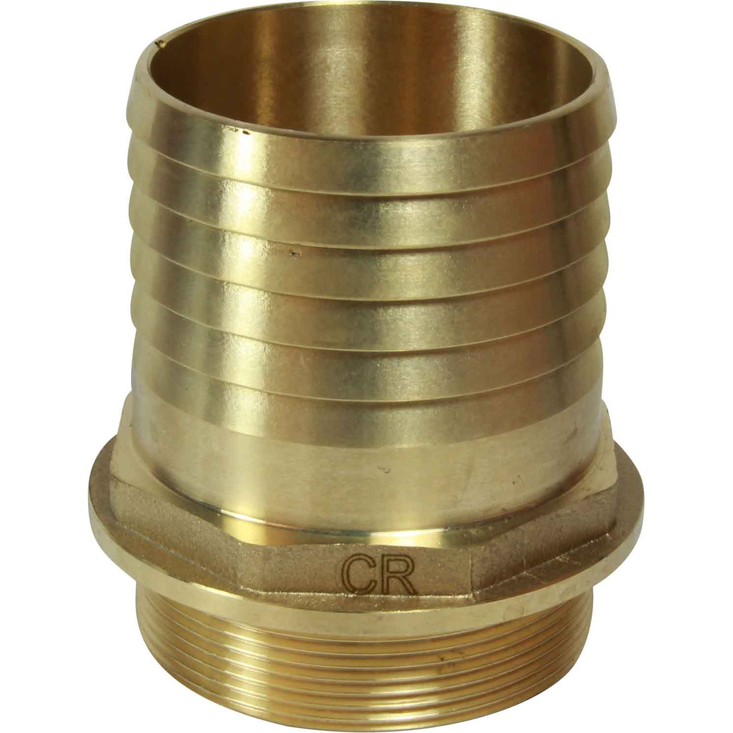 Maestrini DZR Straight Hose Tail (2-1/2" BSP Male to 75mm Hose) 1 Maestrini DZR Straight Hose Tail