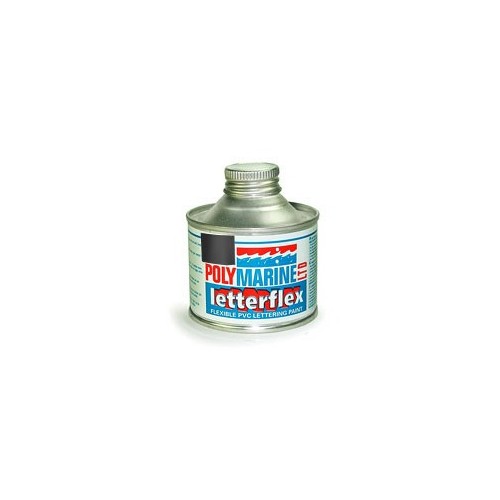 Polymarine Letterflex PVC Paint (125ml / Black) 1 Polymarine Letterflex PVC Paint (125ml / Black)