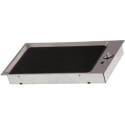 Ceramic Griddle Plate with Stainless Steel Surround