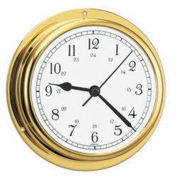 Barigo Clock Brass 130mm Dial
