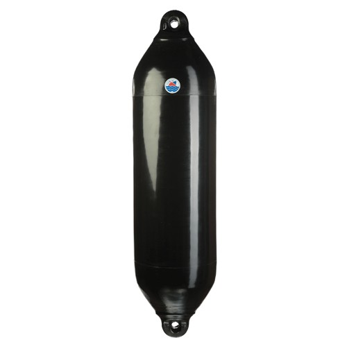 Norfloat Heavy Duty Cylindrical Fender IF (126 x 46cm / Black) 1 Norfloat Heavy Duty Cylindrical Fender