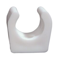 AG White Maclow Flexible Clip 1/2"