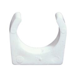 AG White Flexible 1-1/4" Maclow Clips