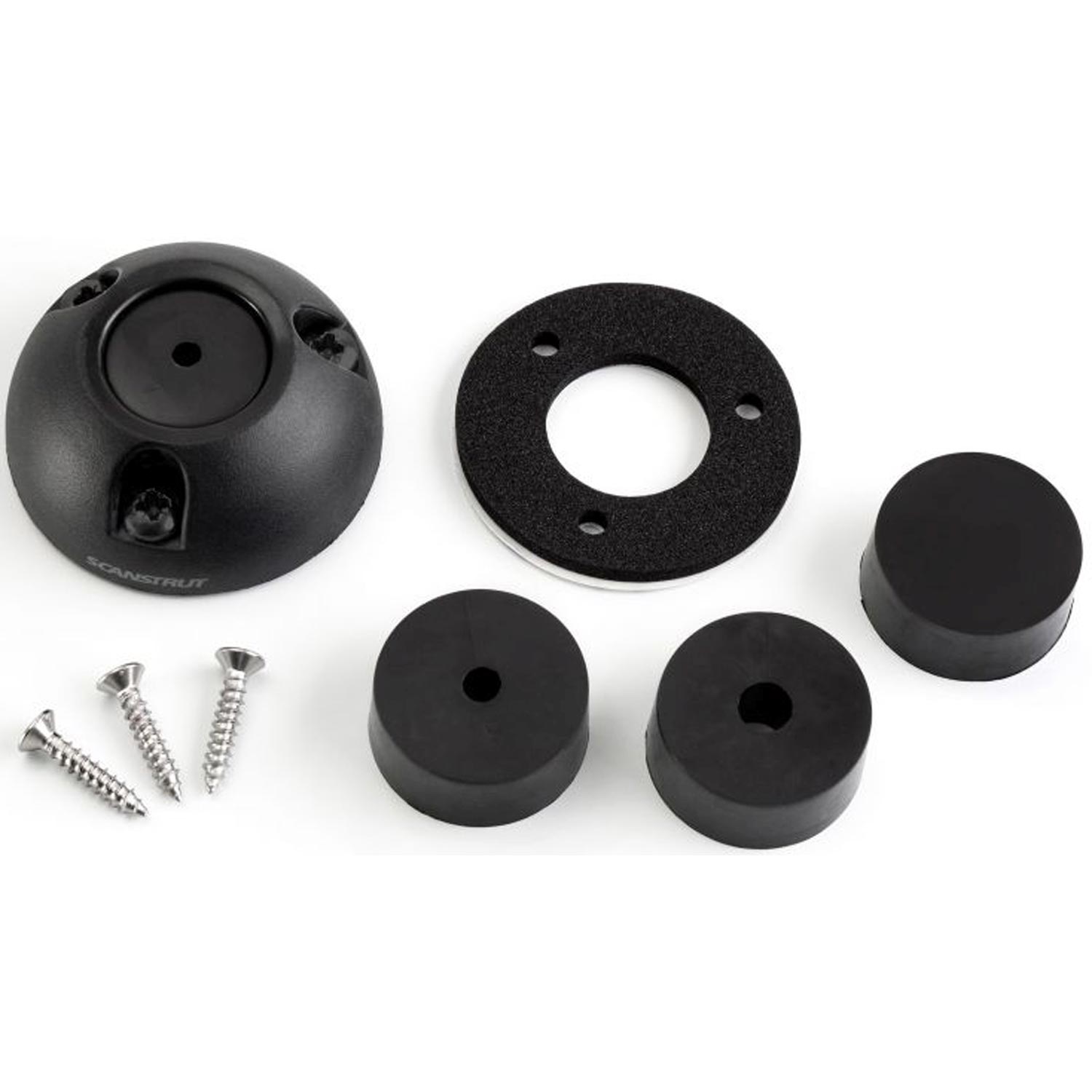 Scanstrut DS21A-P-BLK Plastic Cable Gland Deck Seal (4mm-9mm / Black) 1 Scanstrut DS21A-P-BLK Plastic Cable Gland Deck Seal