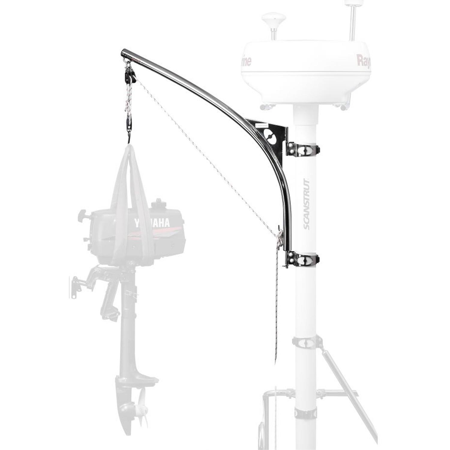 Scanstrut SC120 Lifting Crane for SC100 Pole Mounts (30kg / 270°) 1 Scanstrut SC120 Lifting Crane