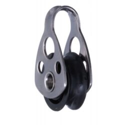 RWO SS Micro Block Single Looptop 17mm Acetal Sheave
