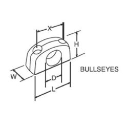 RWO Bullseye 14mm Stainless Steel Ferrule