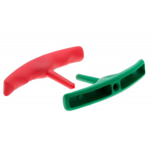 RWO Trapeze Handle Plastic Red and Green (Pair) 1 RWO Trapeze Handle Plastic Red and Green (Pair)