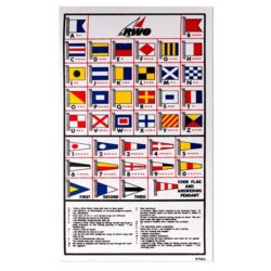 RWO International Codes/ Flag Sticker (x10)