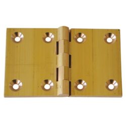 AG Brass Back Flap Hinge Polished 2-1/2" x 4"