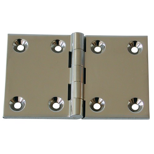 AG Chromed Back Flap Hinge 2-1/2" x 4" 1 AG Chromed Back Flap Hinge 2-1/2" x 4"