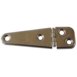 AG Half Strap Hinge in Stainless Steel