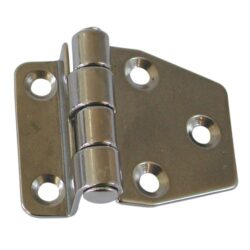AG 10mm Cranked Hinge in Stainless Steel