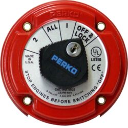 Perko Standard Battery Isolator 250A with Lock