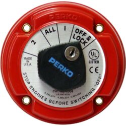 Perko Alternator Disconnect & Lock Battery Isolator 250A