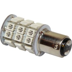Green LED BAY15d Navigation Light Bulb