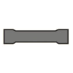 AMC Heat Shrink Terminal Thro Yellow (50)