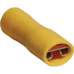 AMC Terminal Female Spade 9.5mm Covered Yellow 50