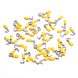 AMC Terminal Piggy Back Connector 6.3mm Yellow