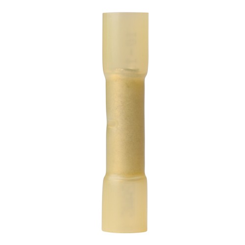 Ancor Heat Shrink Terminal Butt Yellow 12-10 AWG (25) 1 Ancor Heat Shrink Terminal Butt Yellow 12-10 AWG (25)