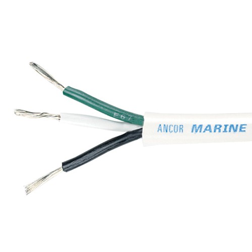 Ancor Tin Cable 3 Core 30m/100 White 14 AWG 1 Ancor Tin Cable 3 Core 30m/100 White 14 AWG
