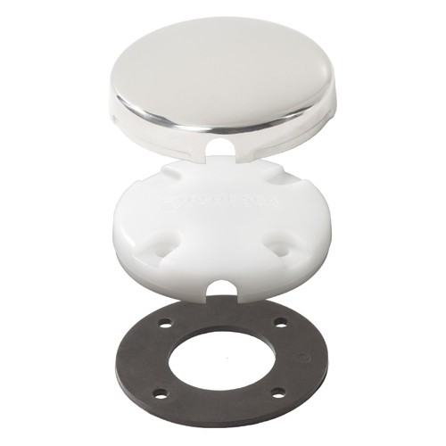 Blue Sea CableClam Side Mount Stainless Steel Cover Pre-Drilled 1 Blue Sea CableClam Side Mount Stainless Steel Cover Pre-Drilled