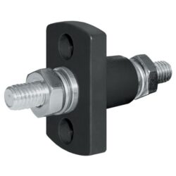 Blue Sea Feed Through Sm Black 5/16" - 18 Stud 250A