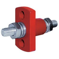 Blue Sea Feed Through Sm Red 5/16" - 18 Stud 250A