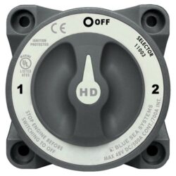 Blue Sea Heavy Duty Battery Switch 3-Way 500A AFD