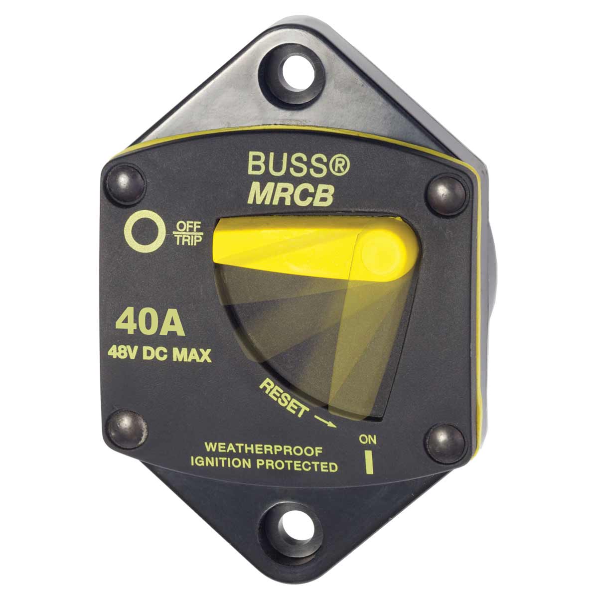 Blue Sea 187 Panel Mount Circuit Breaker 40A 1 Blue Sea 187 Panel Mount Circuit Breaker 40A