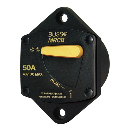 Blue Sea 187 Panel Mount Circuit Breaker 50A 1 Blue Sea 187 Panel Mount Circuit Breaker 50A