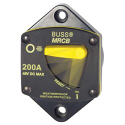 Blue Sea 187 Panel Mount Circuit Breaker 200A