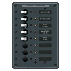 Blue Sea Panel DC 8 Vertical Circuit Breaker