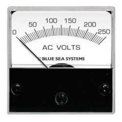 Blue Sea Analogue Voltmeter AC Micro 0-250V