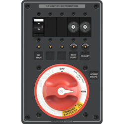 Blue Sea Dual Battery Main Distribution Panel