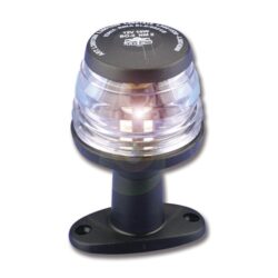 Trem All Round White Nav Light with Pedestal Black