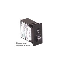 Carling Circuit Breaker M Series 25A White Visi Rocker Single Pole