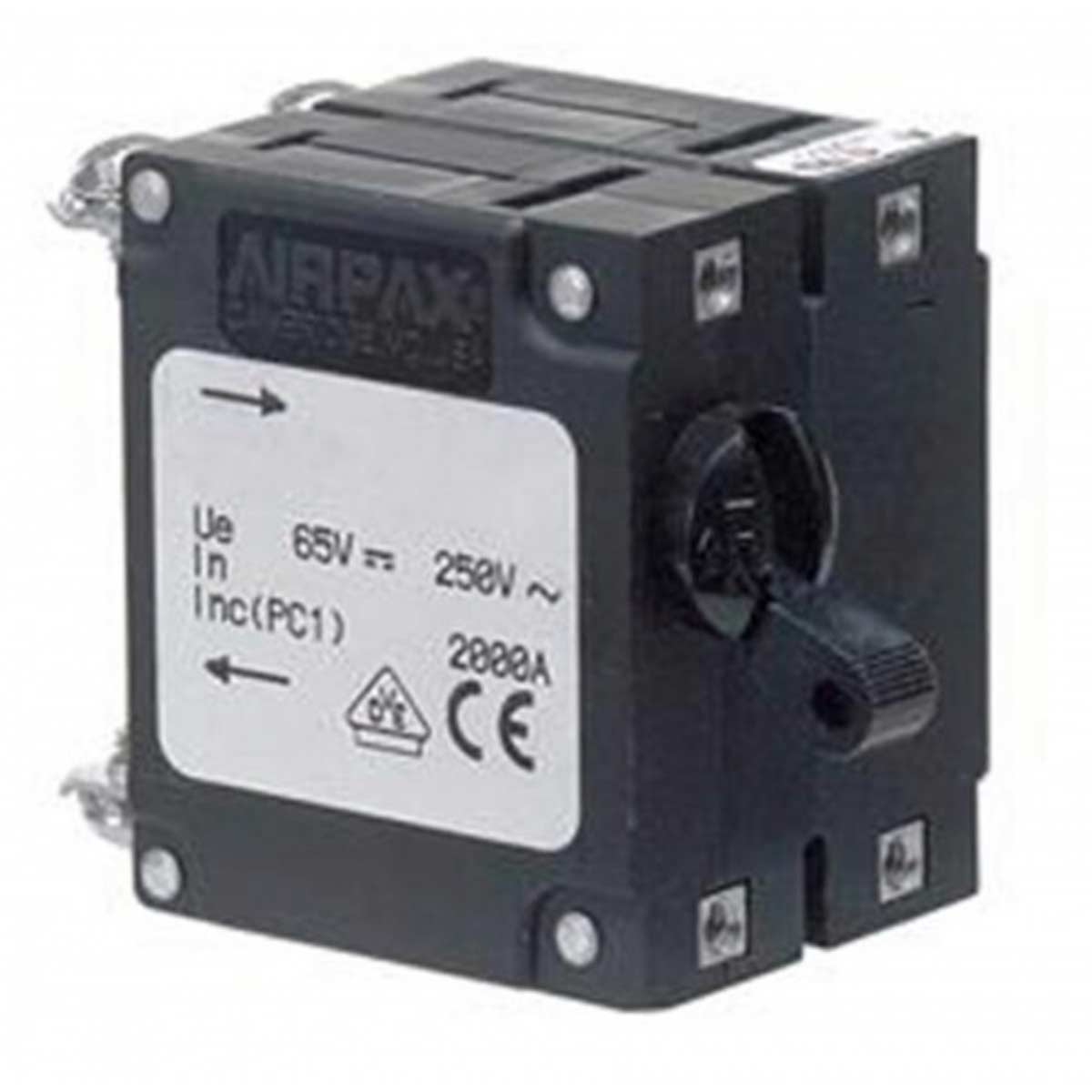 BEP IEG Magnetic Circuit Breaker 10A Dual Pole 1 BEP IEG Magnetic Circuit Breaker 10A Dual Pole