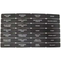 BEP Label Set for Circuit Breaker Panels Set-2N