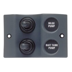 BEP Waterproof Switch Panel Micro 2x 2-Way
