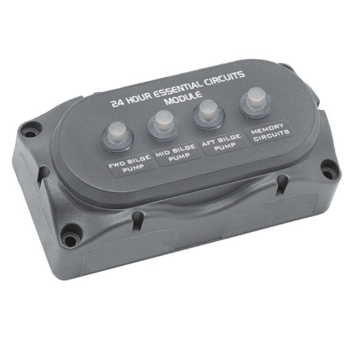 BEP Contour 24 Hour Service Circuit Breaker Module 1x 5A 3x 15A 1 BEP Contour 24 Hour Service Circuit Breaker Module